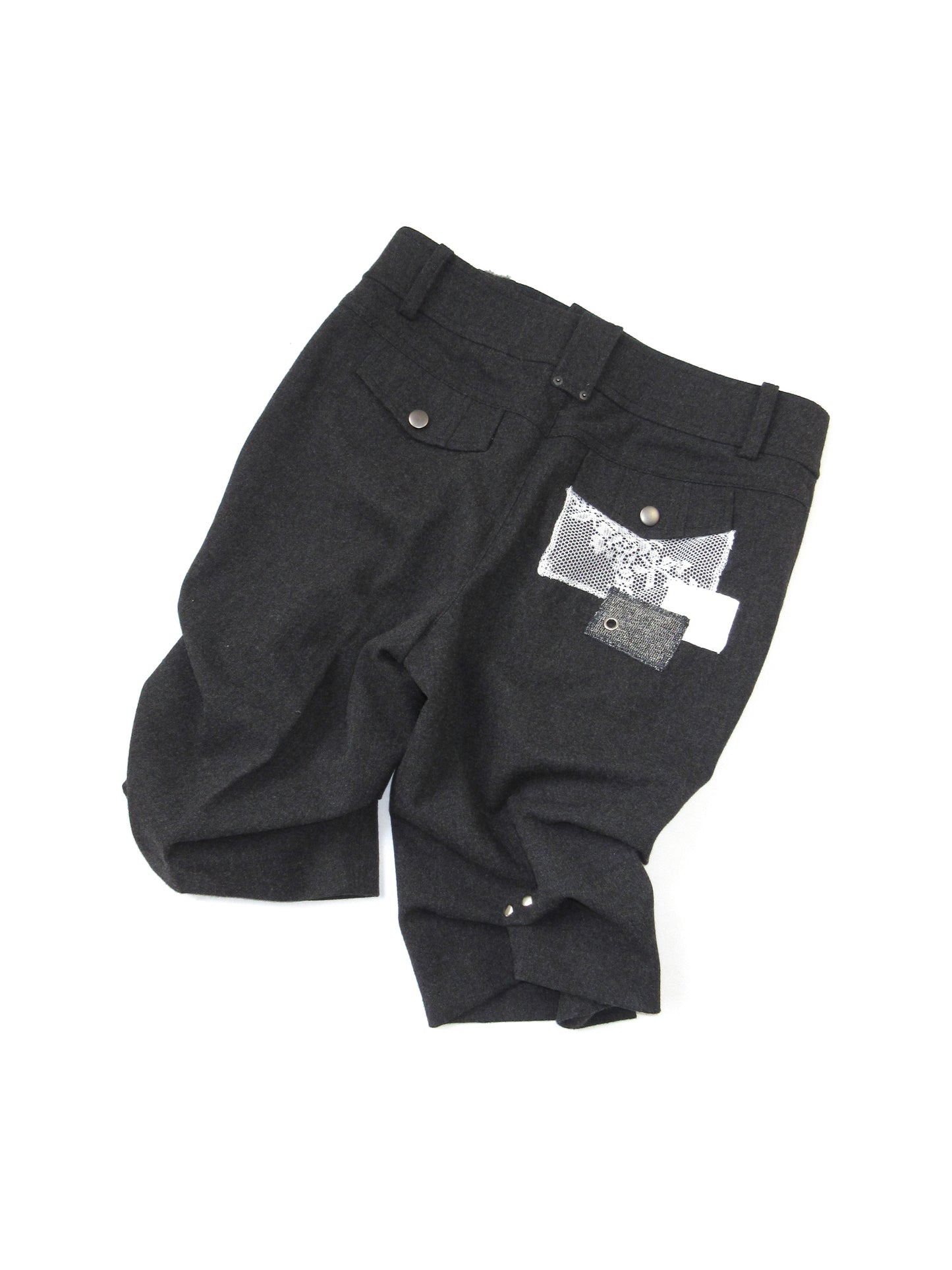 65 worm‐eaten half pants