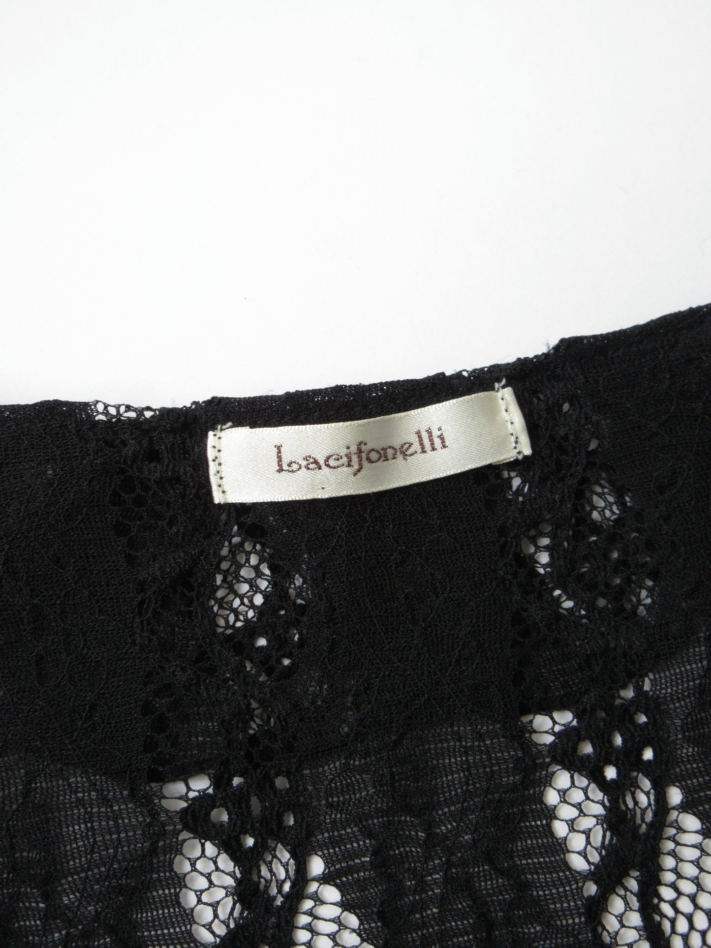 black lace top