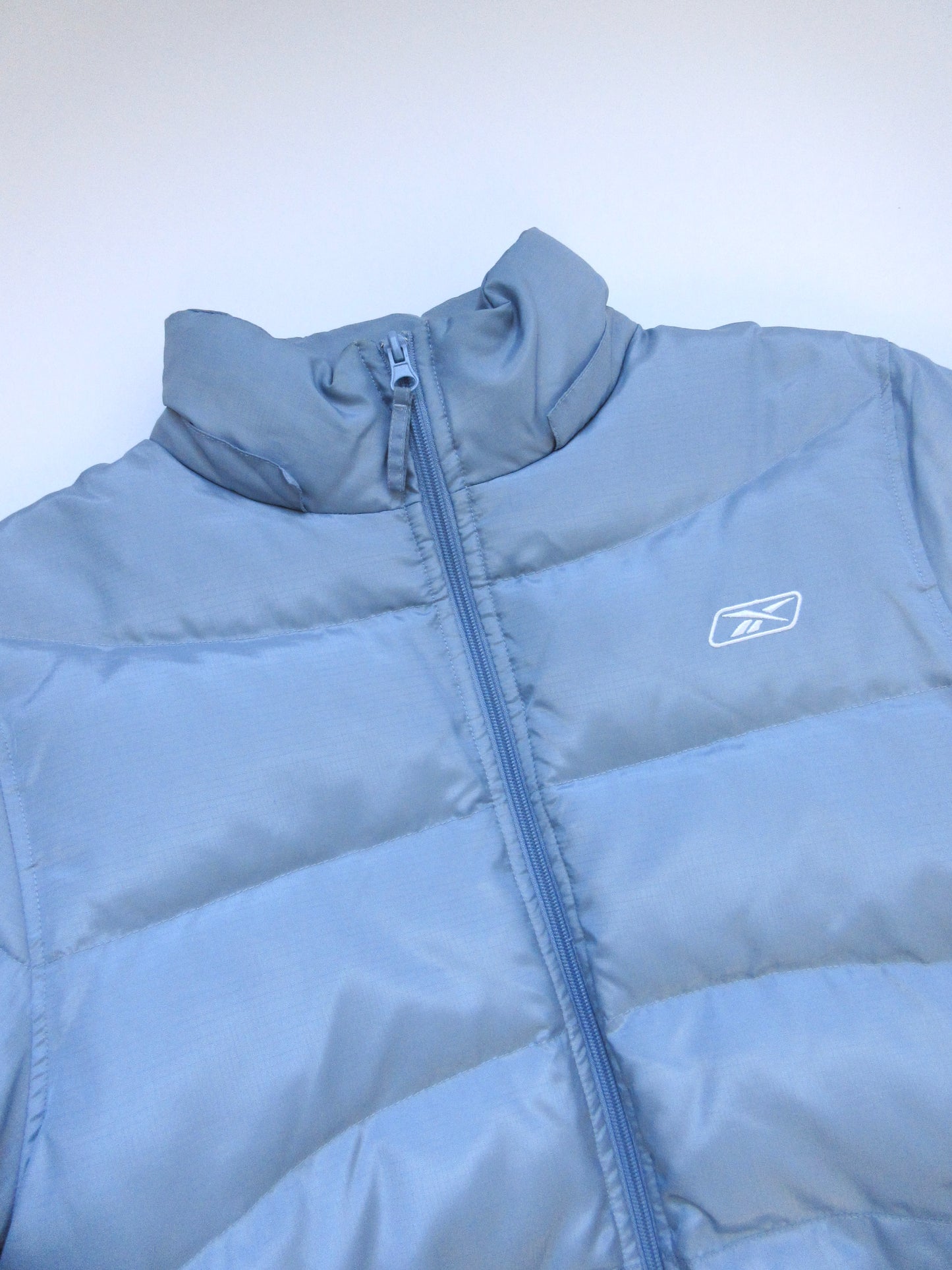 【used】Reebok light blue down jacket