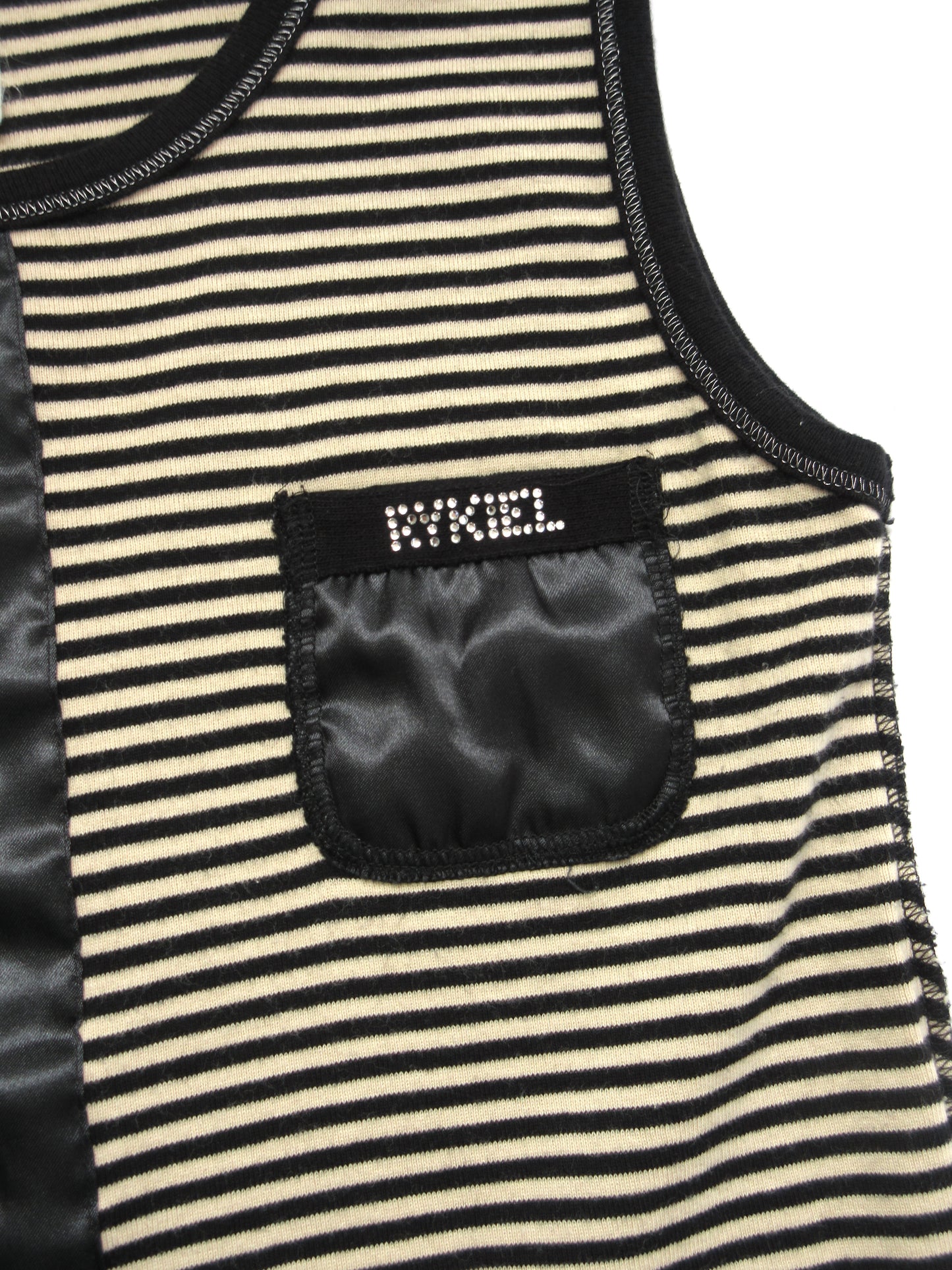 SONIA RYKIEL stripe sleeveless top