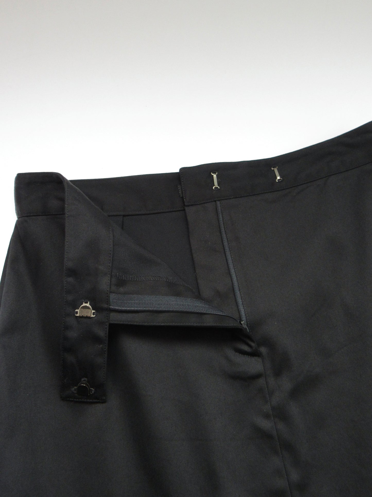 DKNY black long skirt