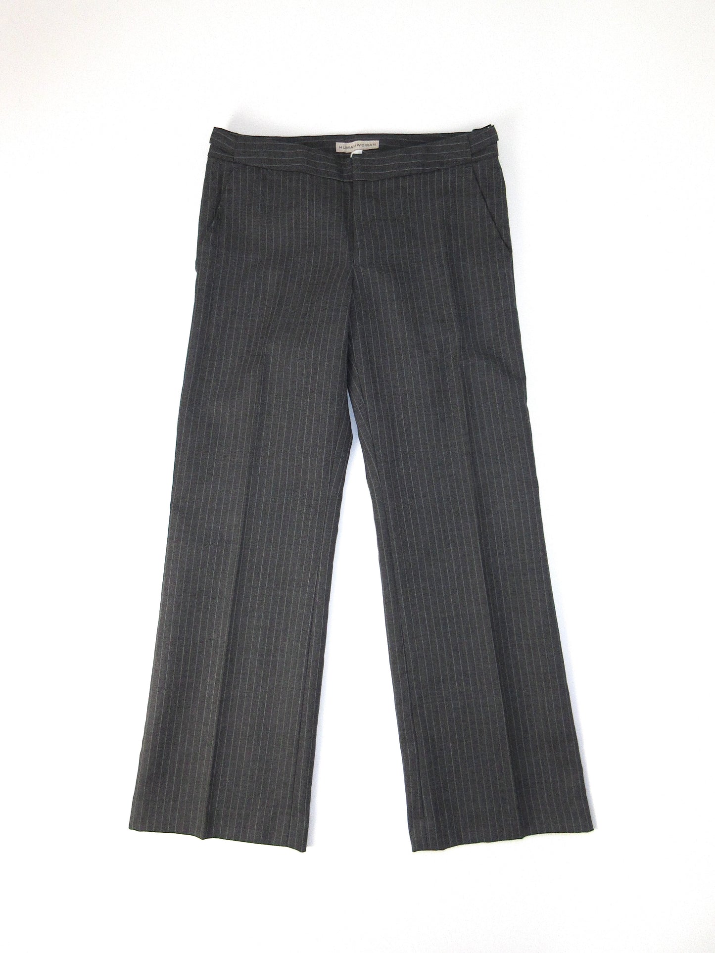 gray stripe slacks