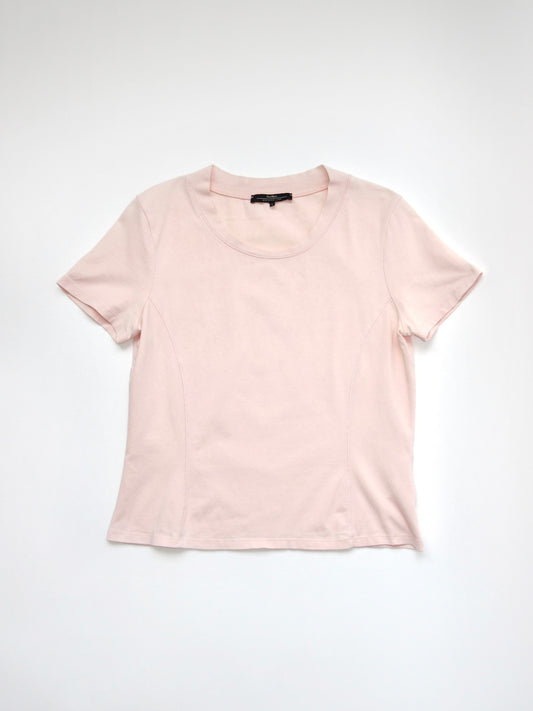Max Mara pink stitch t-shirt