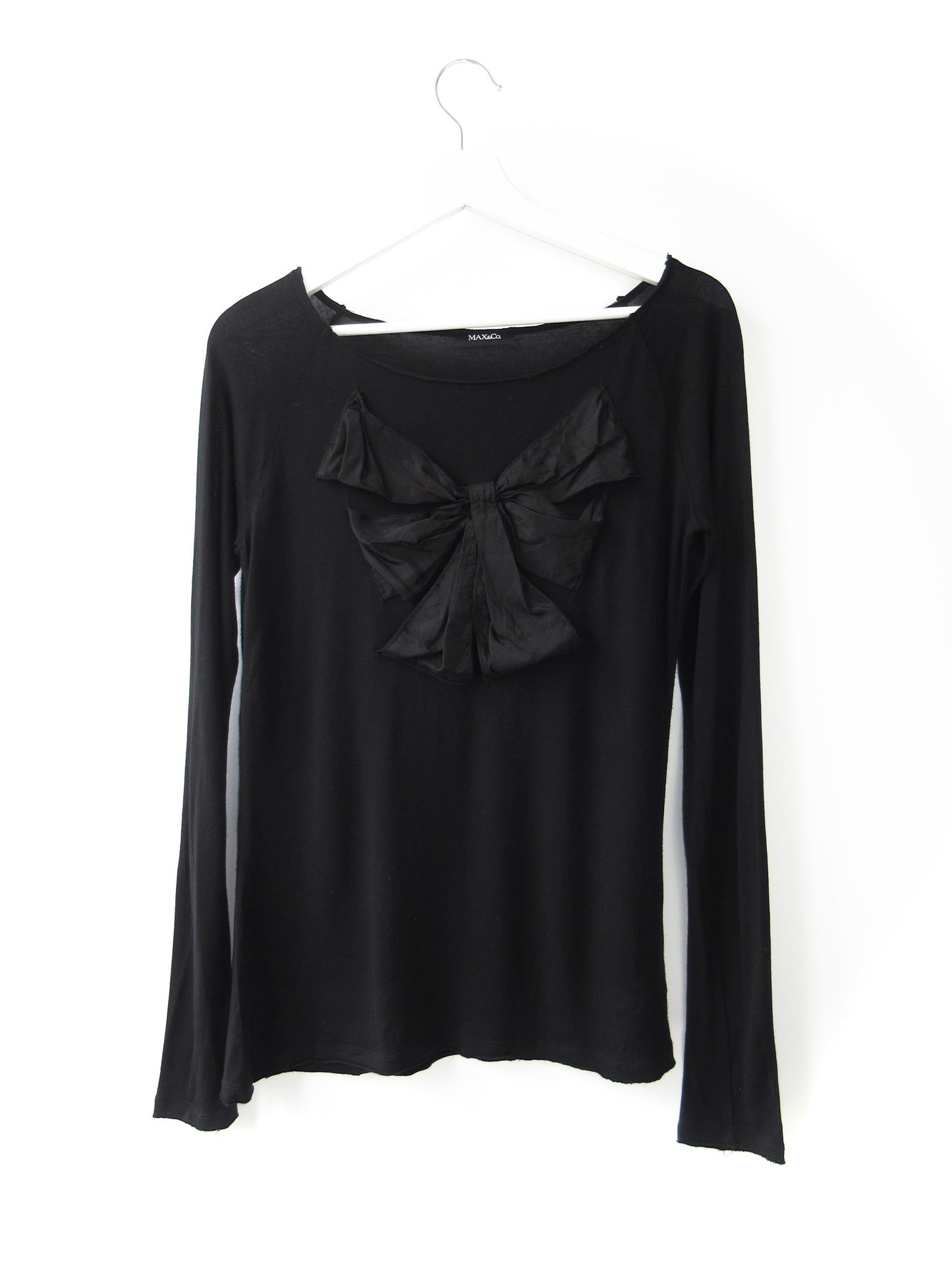 Max&Co. ribbon long sleeve top