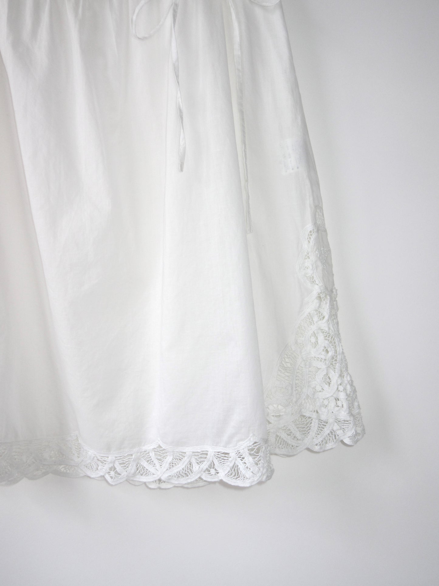 cotton lace skirt