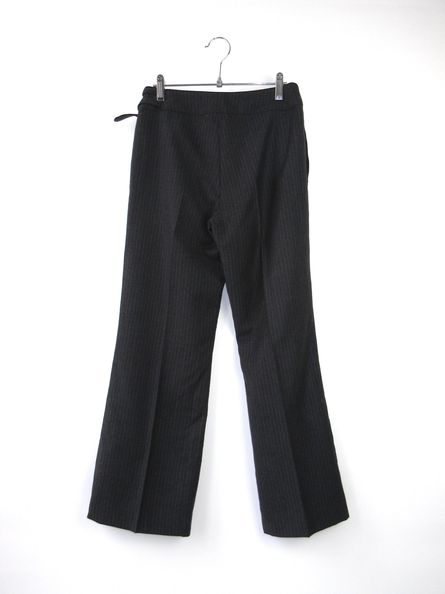 design belt stripe slacks