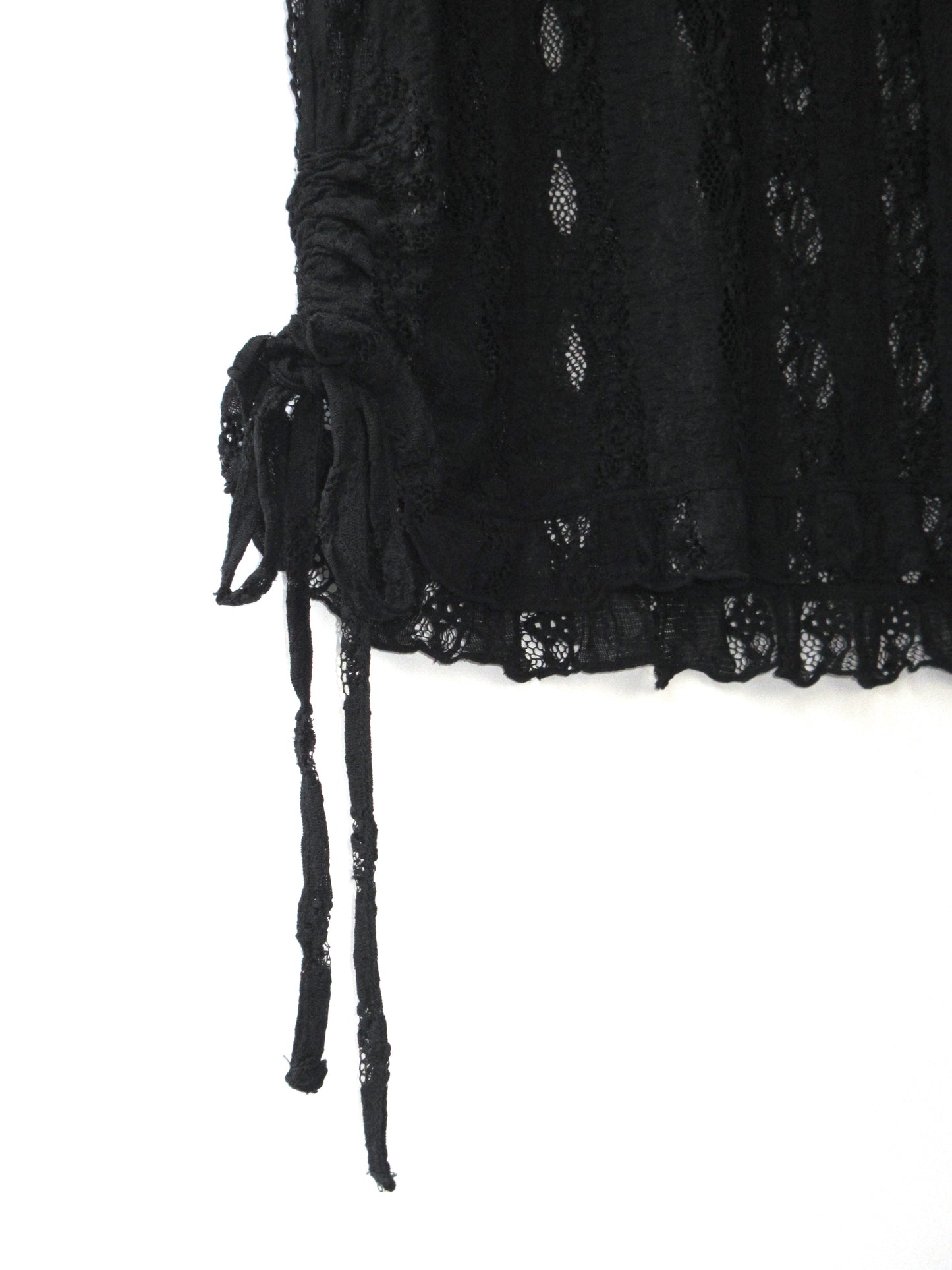 black lace top