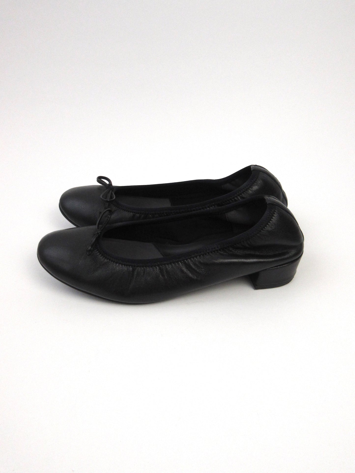 black ballet shoes