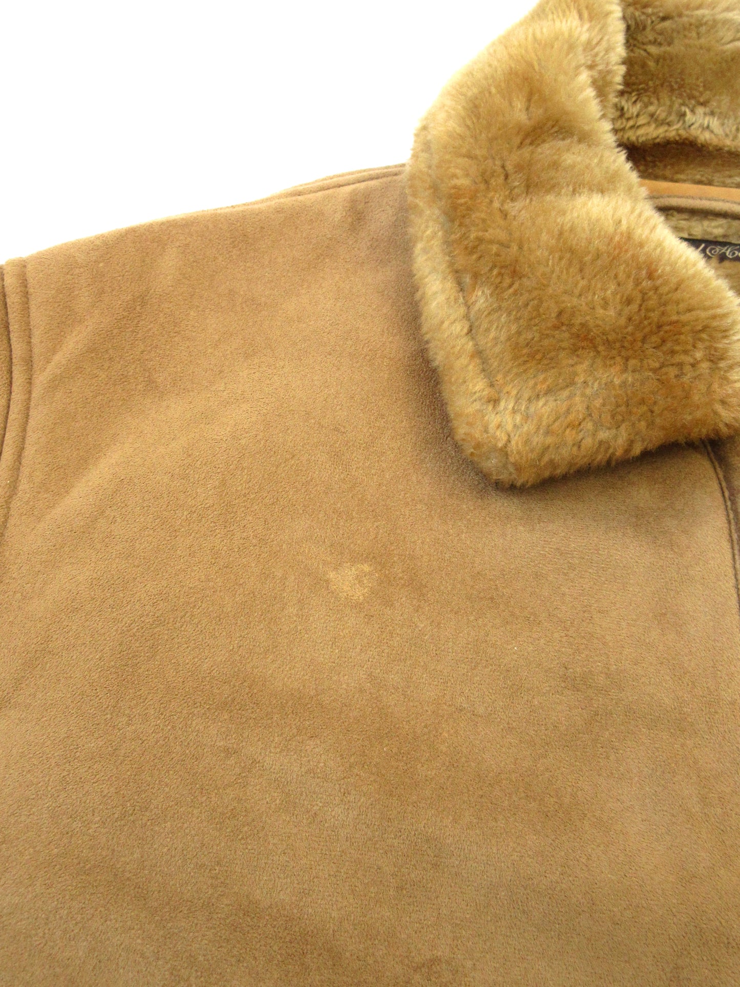 【used】oversized mouton jacket