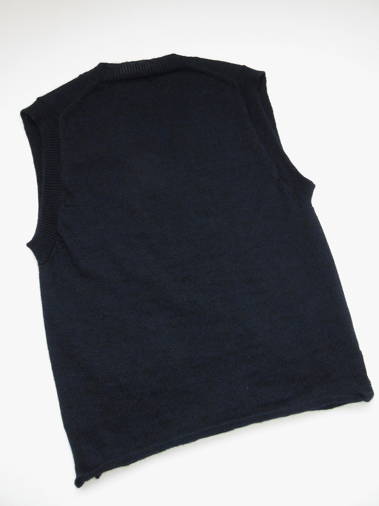 MHL. navy knit vest