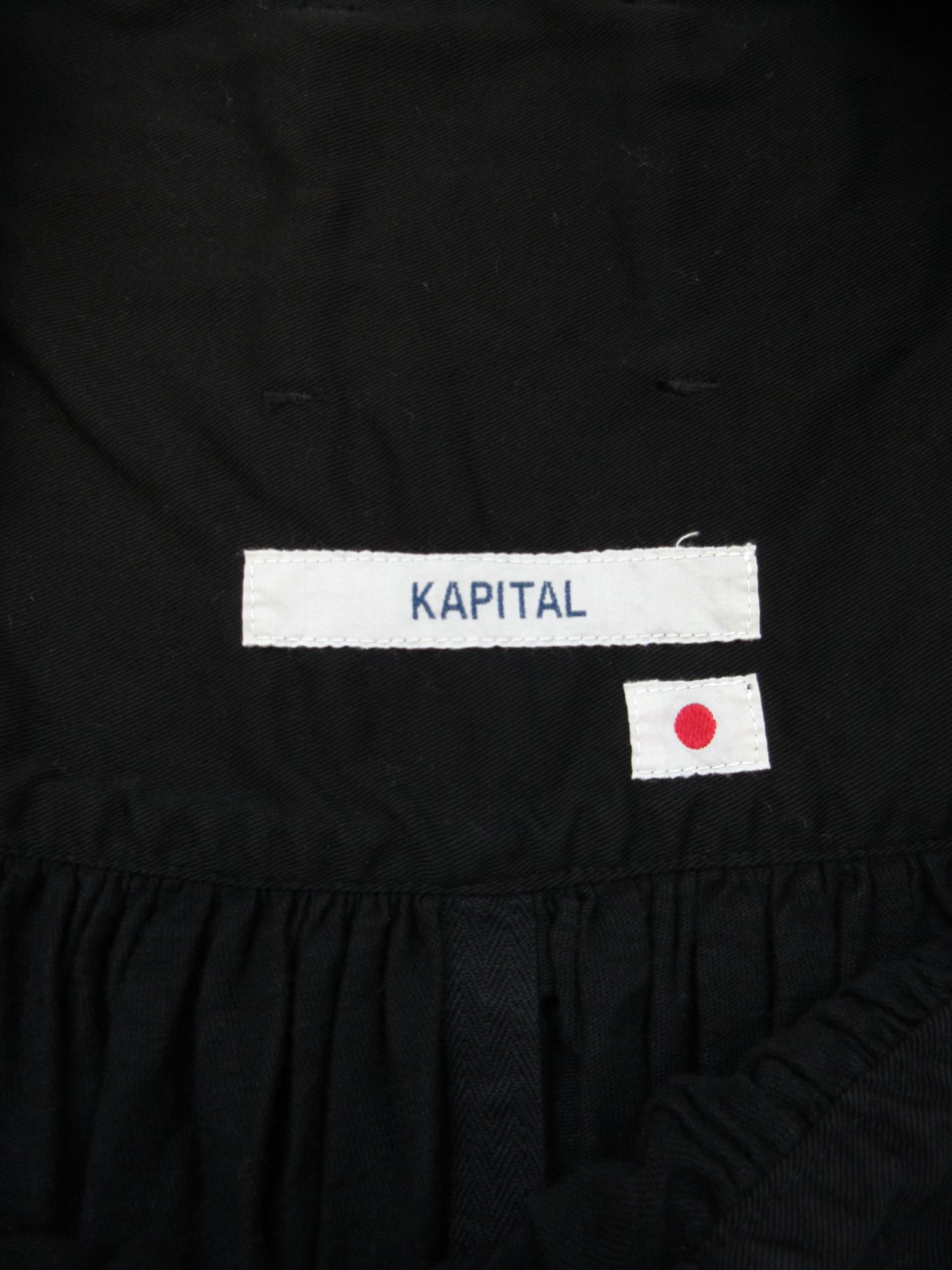 KAPITAL gather culotte pants