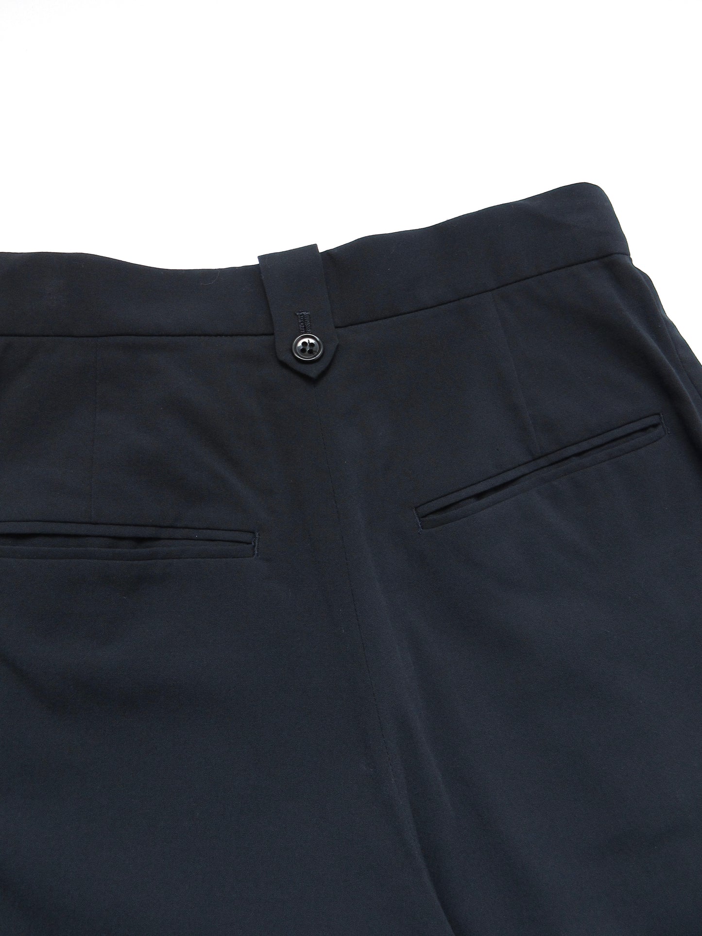 dark navy two tuck wide pants