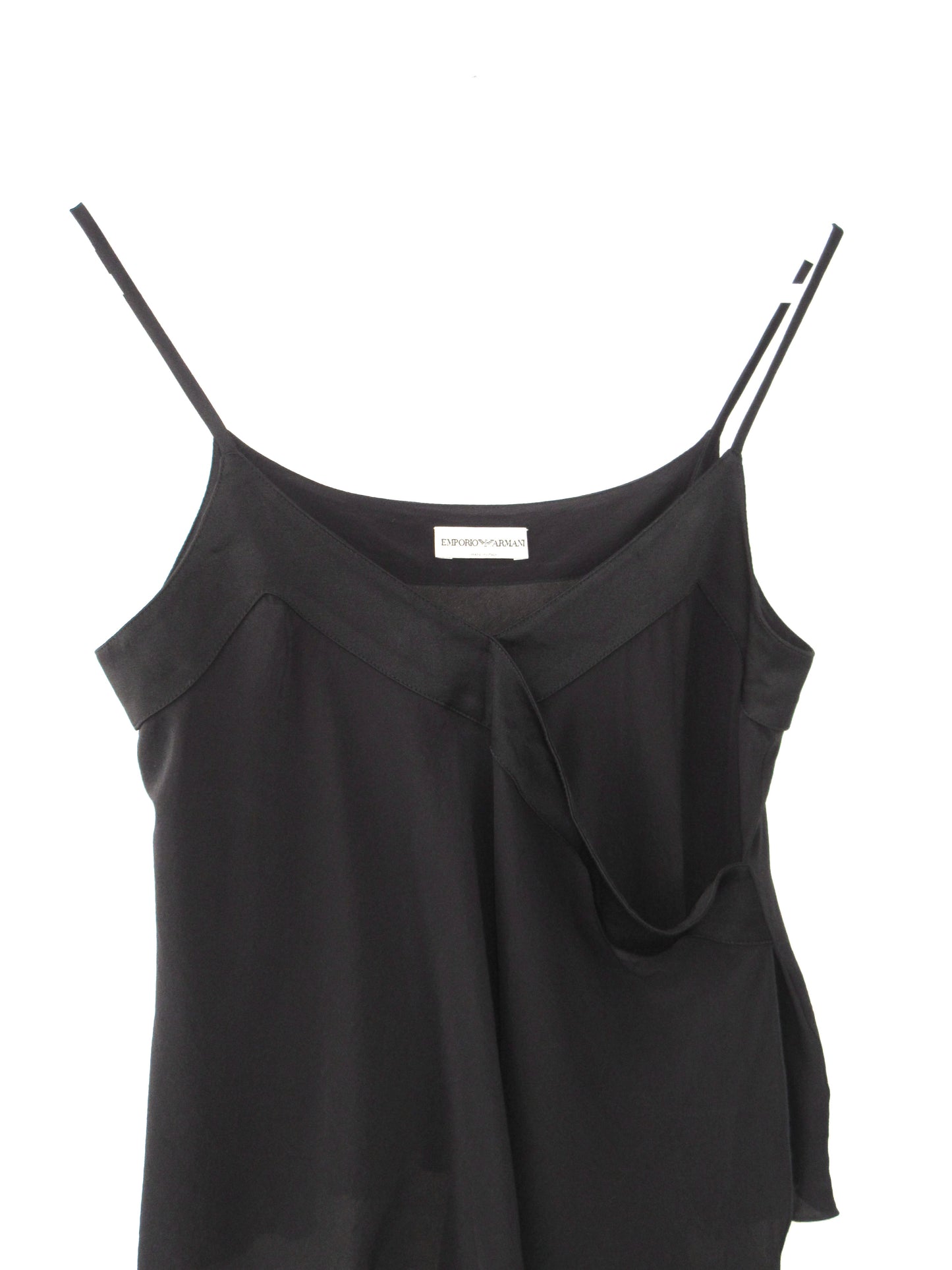 EMPORIO ARMANI silk sleeveless top