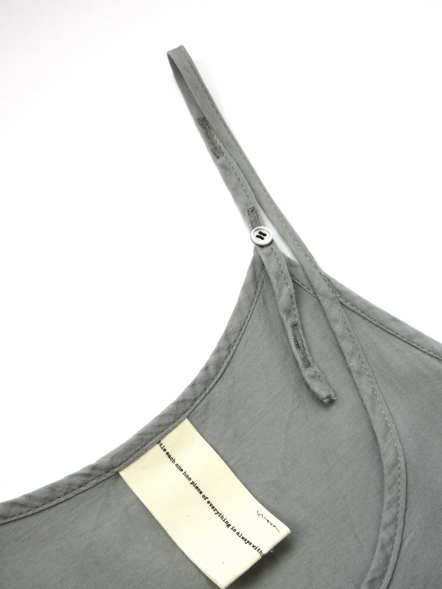 【used】blue gray camisole dress