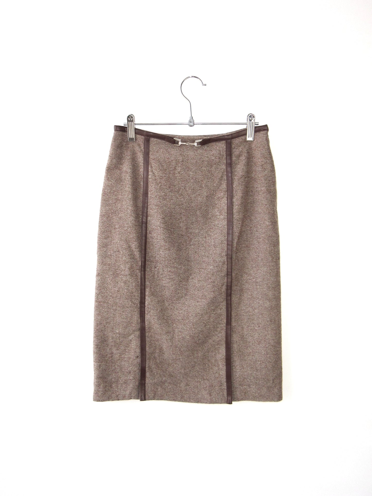 wool tweed design skirt