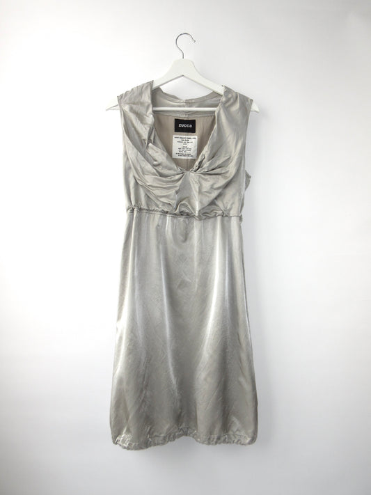 【used】zucca silver sleeveless dress