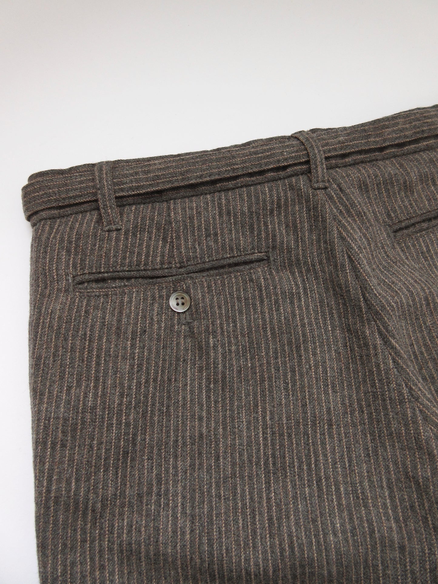 brown stripe slacks