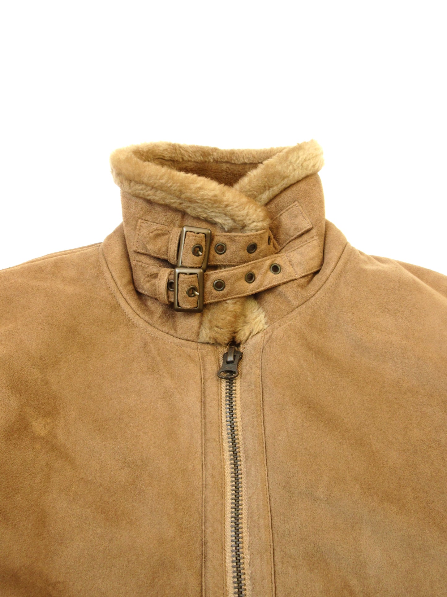 【used】oversized mouton jacket