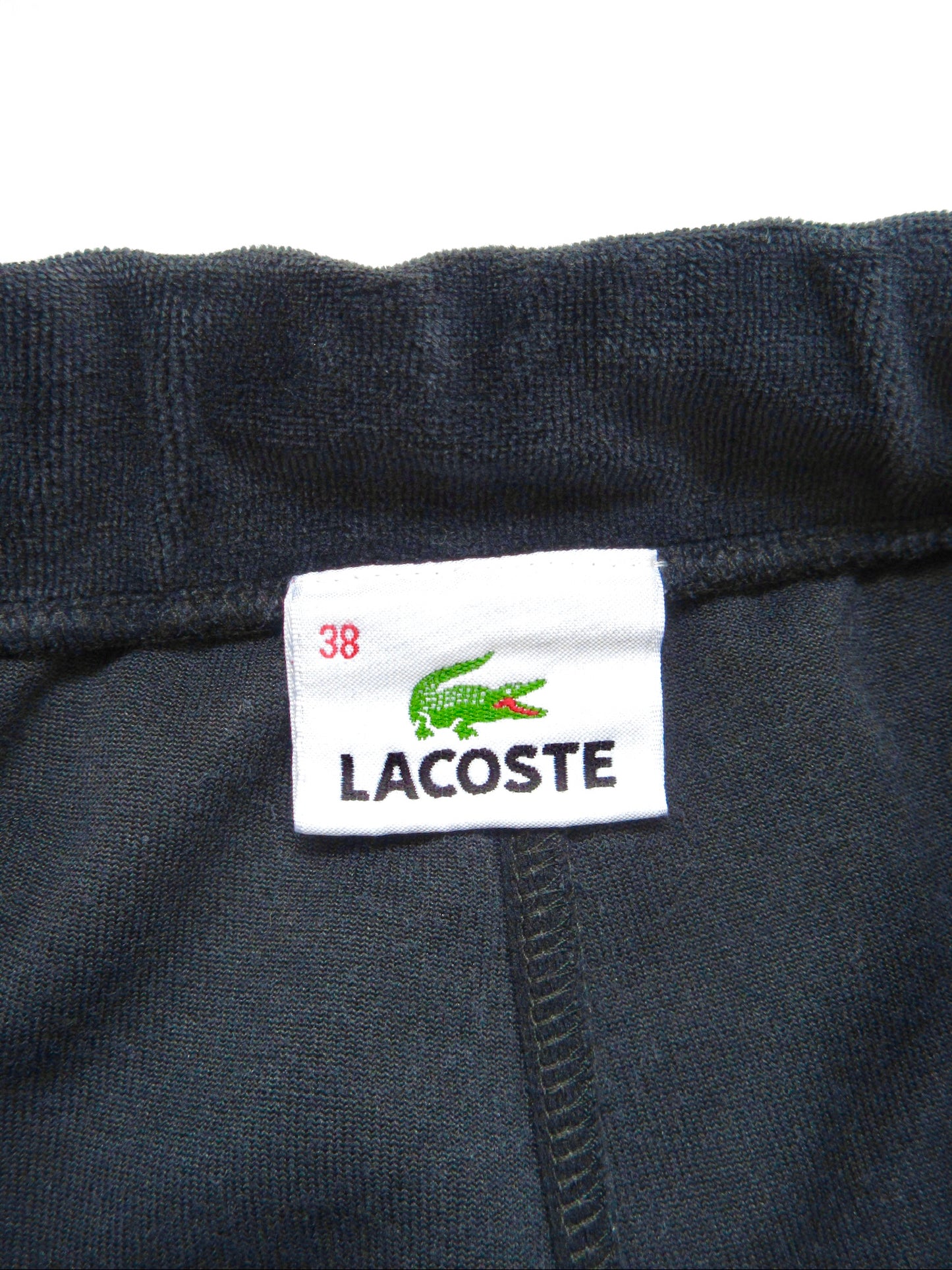 LACOSTE velour pants