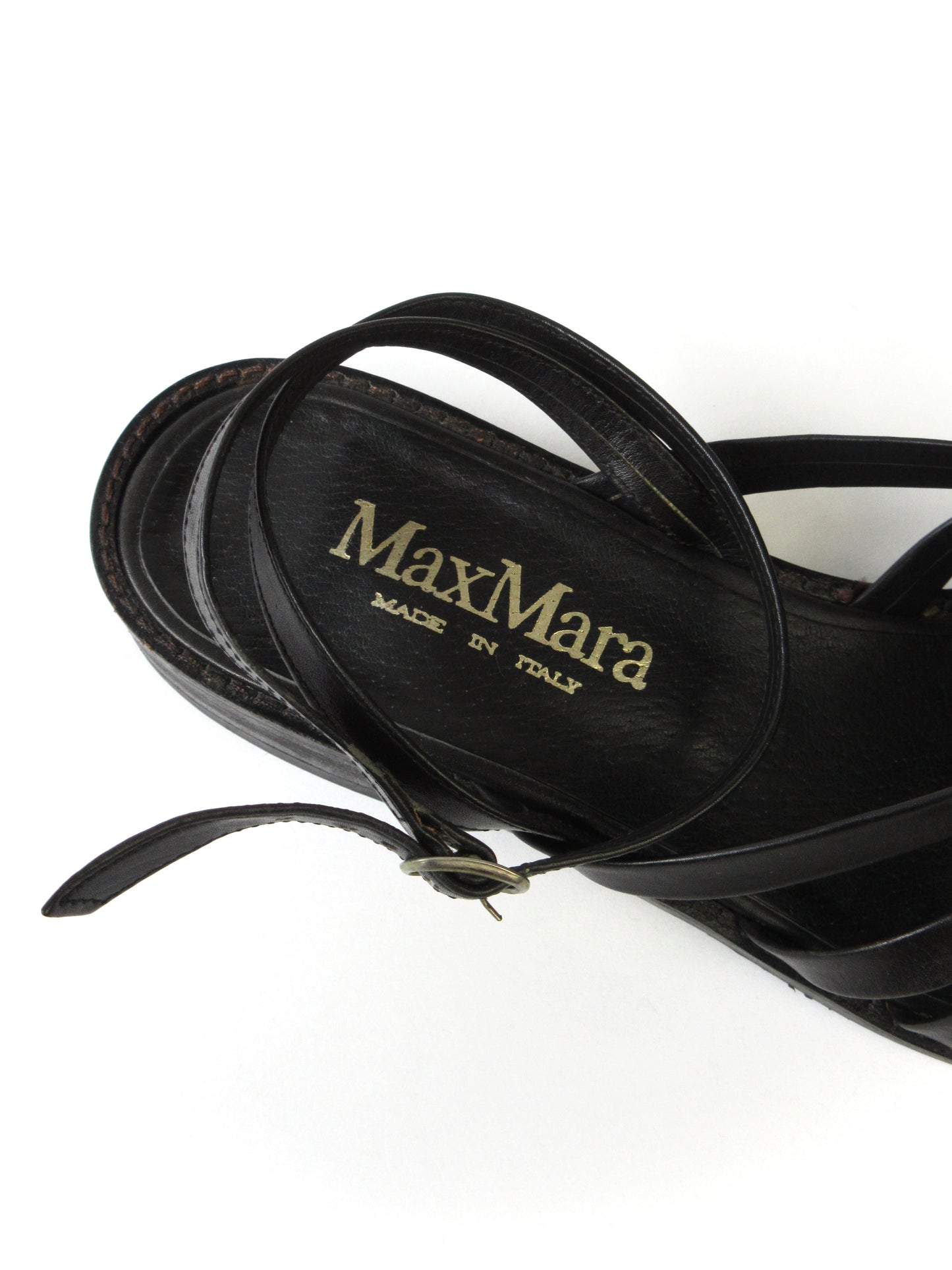 Max Mara low heels sandal
