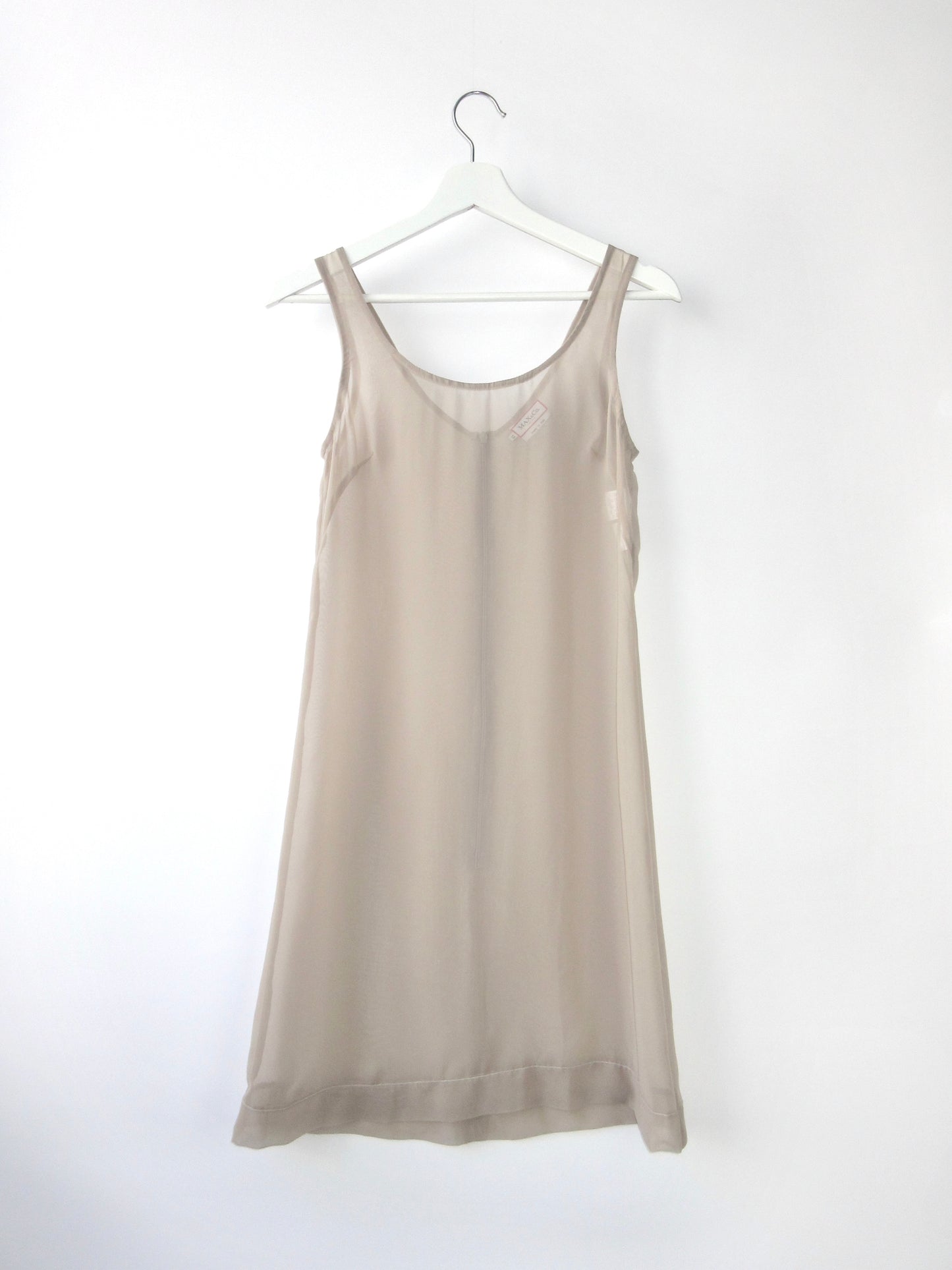 Max&Co. sheer sleeveless dress