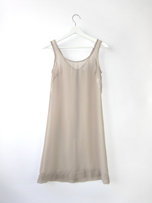 Max&Co. sheer sleeveless dress