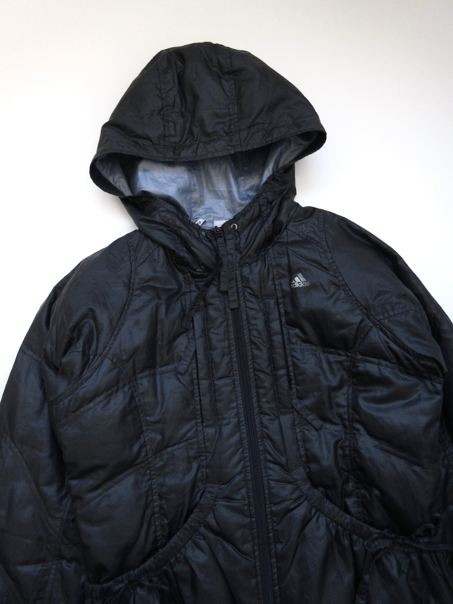 adidas ribbon point down jacket