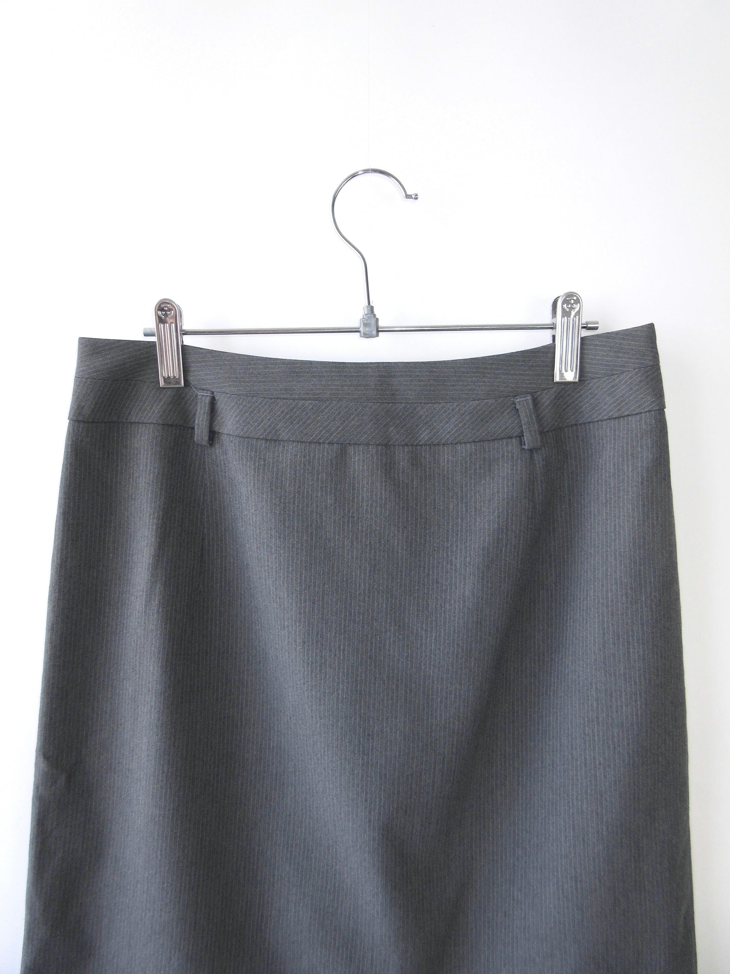 【used】gray skirt