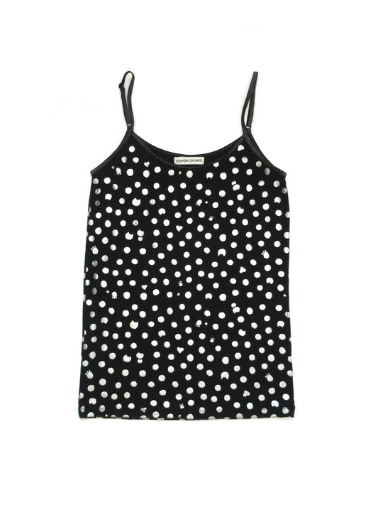 TSUMORI CHISATO silver polka dots camisole