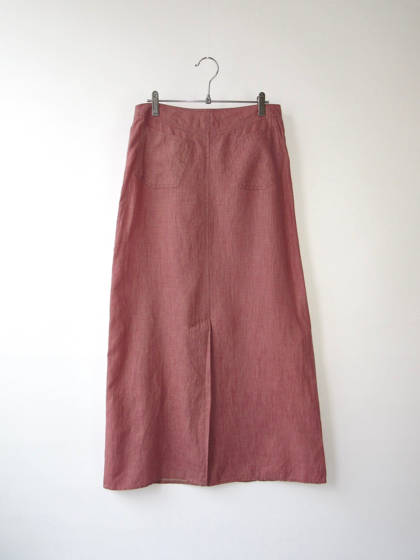 【used】Max&Co. red long skirt