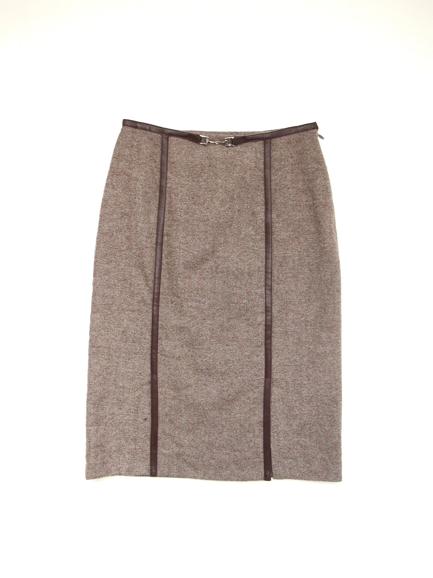 wool tweed design skirt