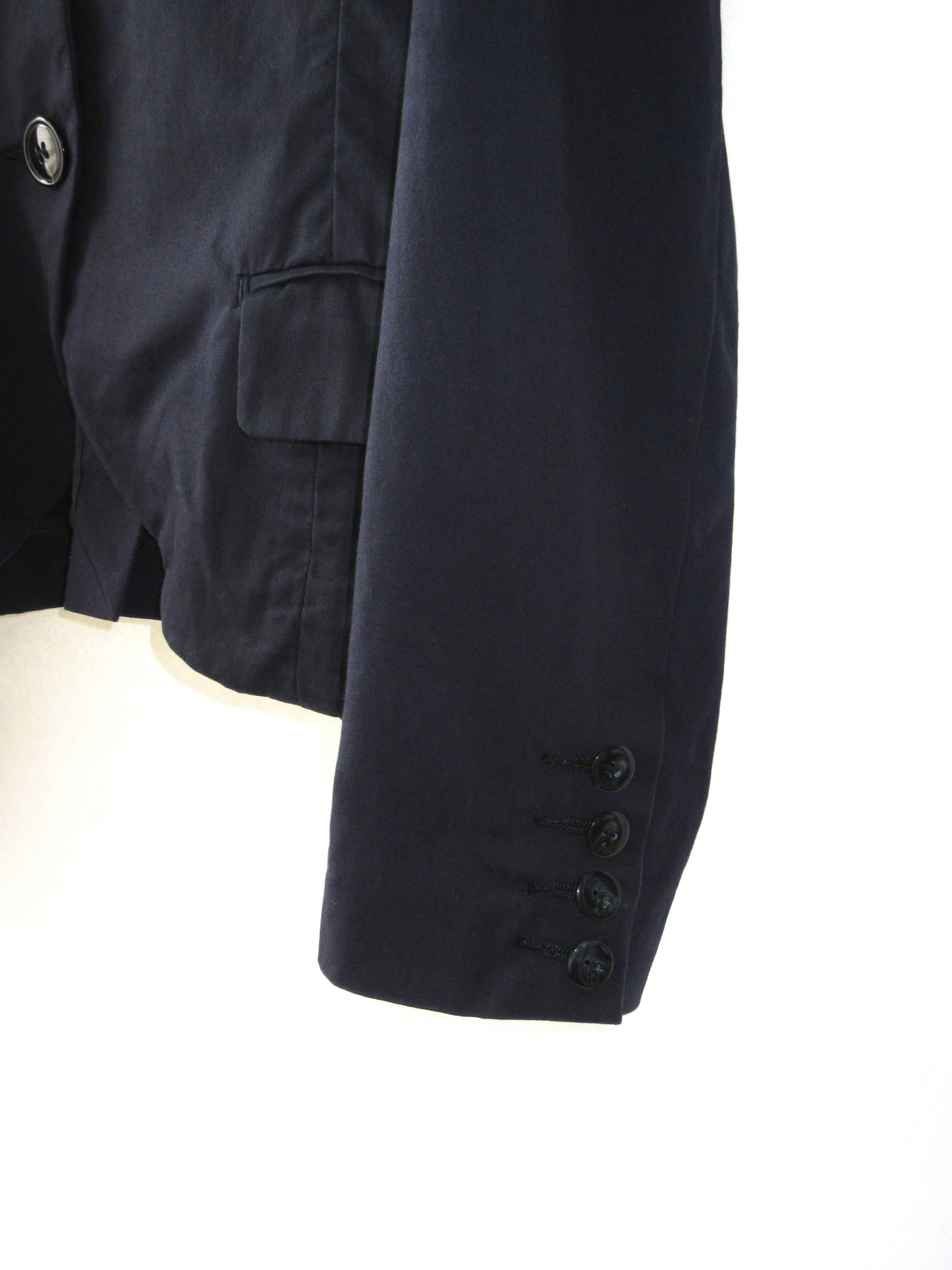 blanc basque navy jacket