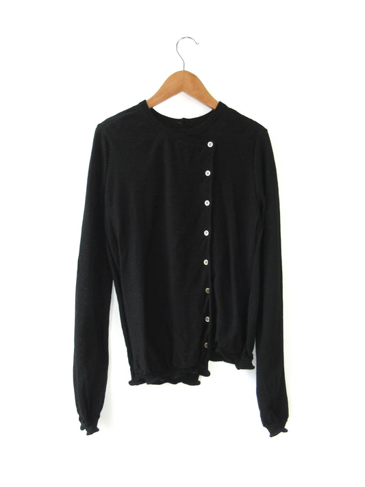 A/T asymmetry design cardigan