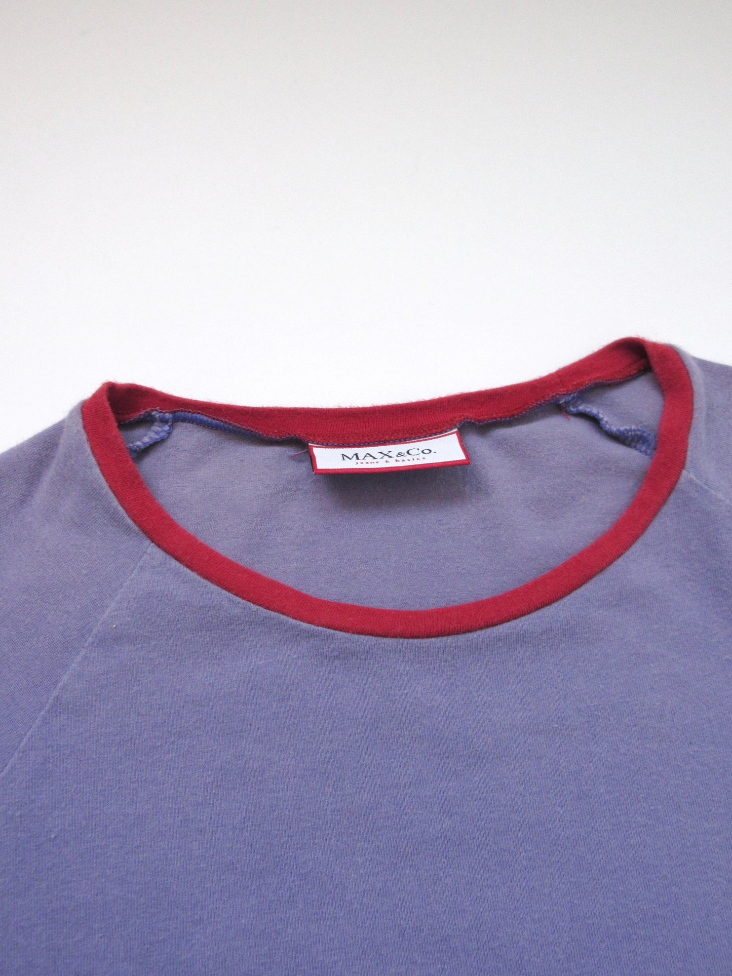 【used】MAX&Co. purple raglan t-shirt