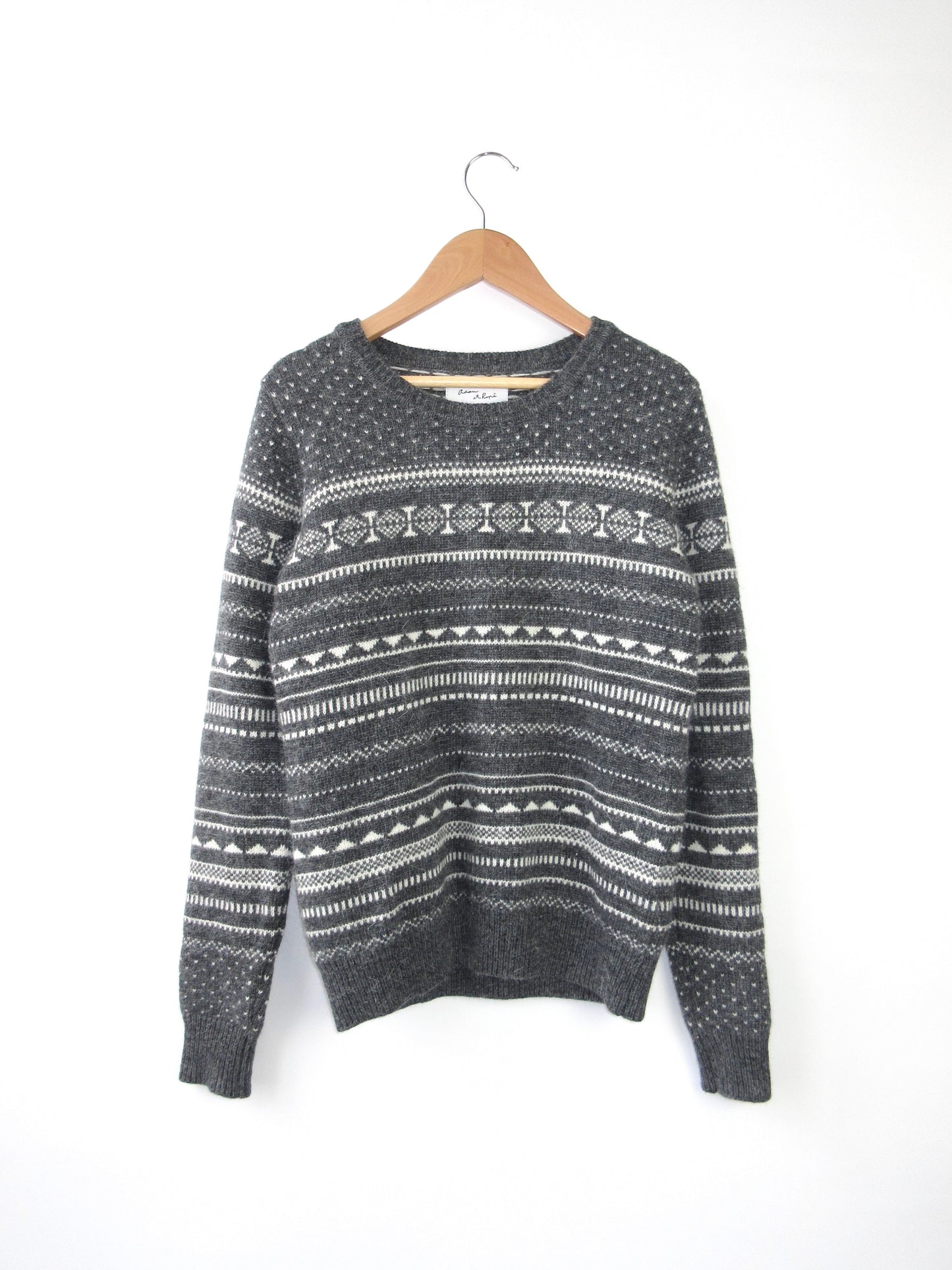 fair Isle wool sweater