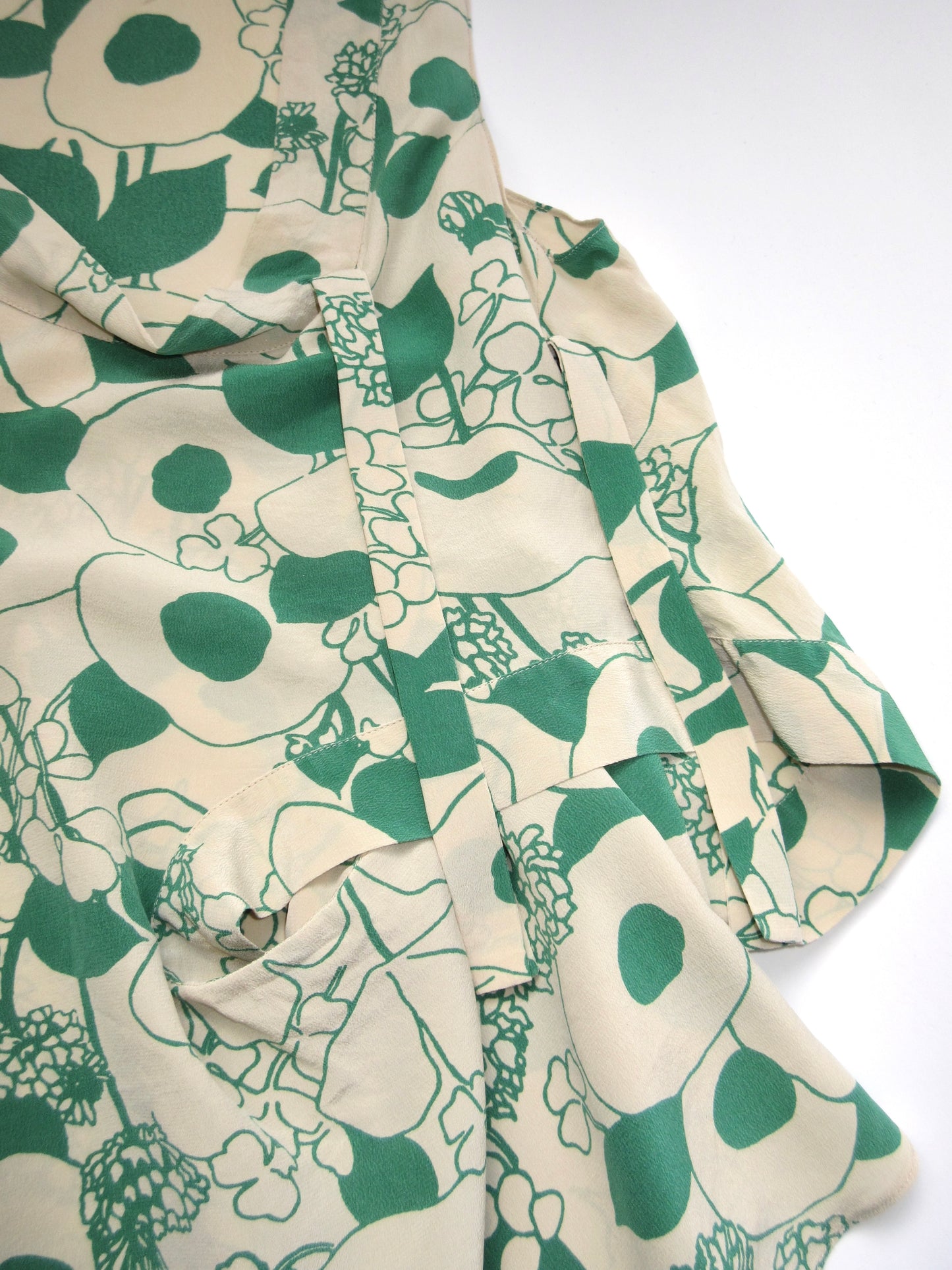 【used】MARNI asymmetry design sleeveless top