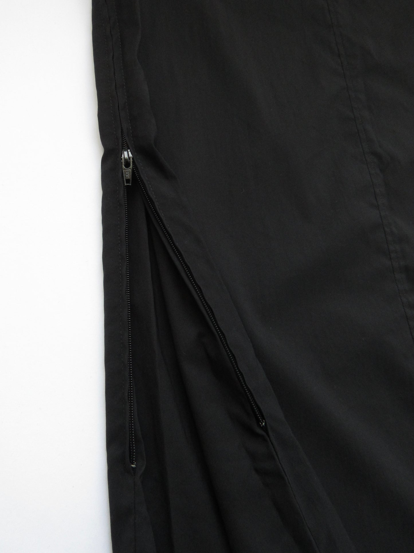 zipper design long skirt