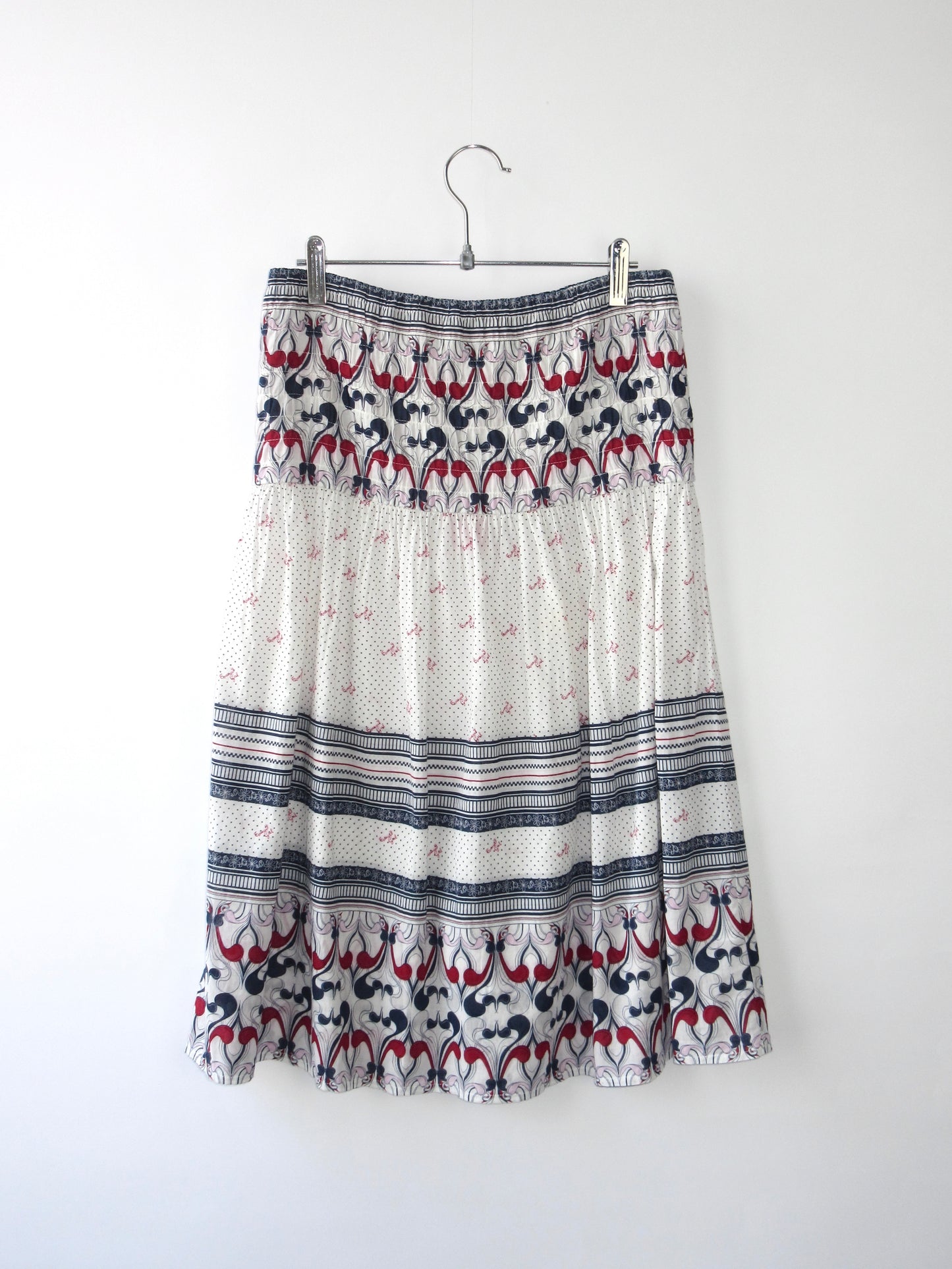tommy girl ethnic pattern skirt