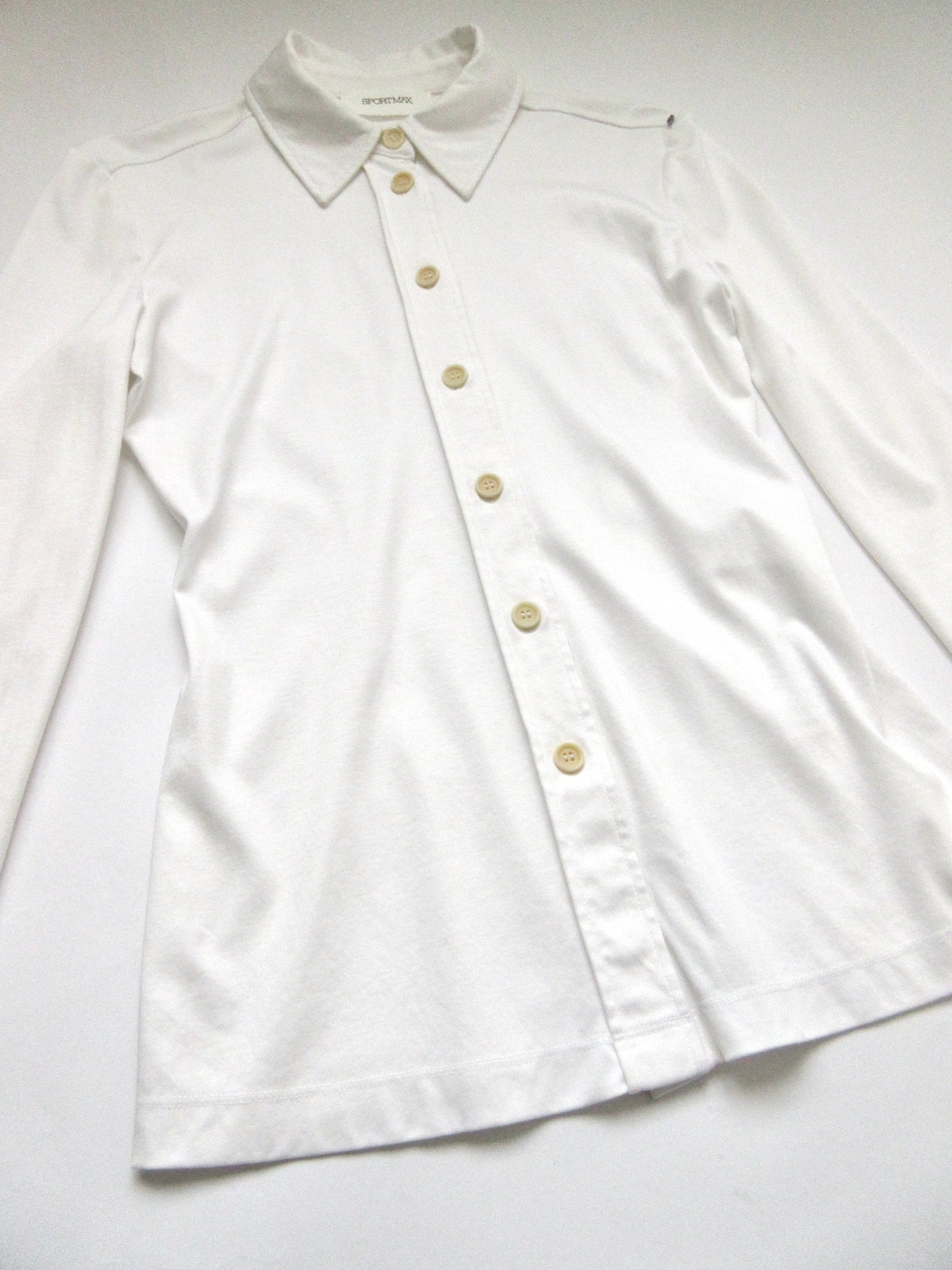 SPORTMAX white design shirt