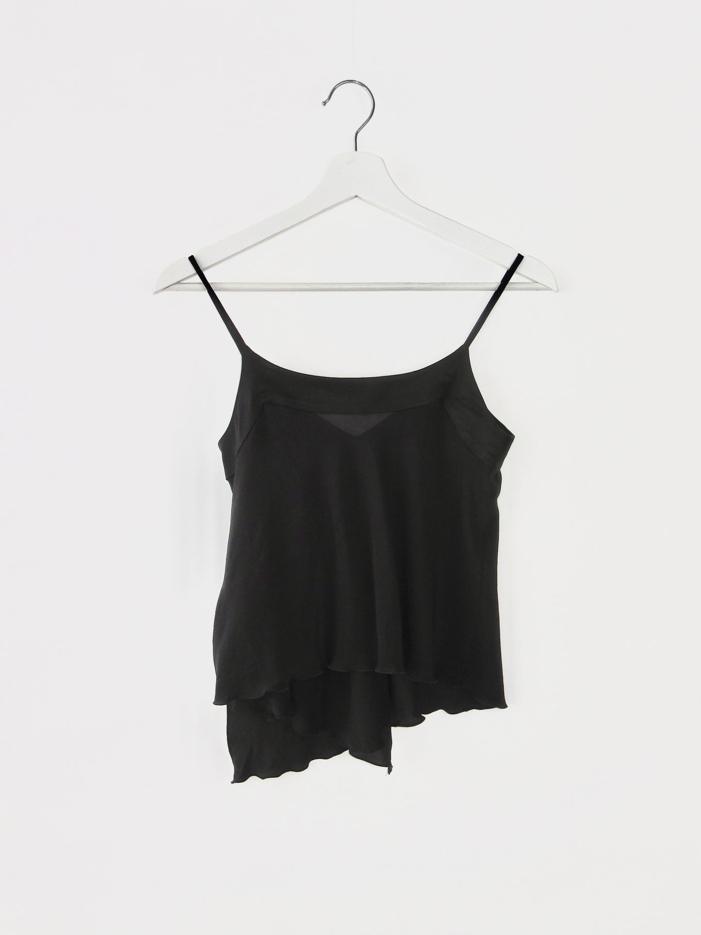 EMPORIO ARMANI silk sleeveless top