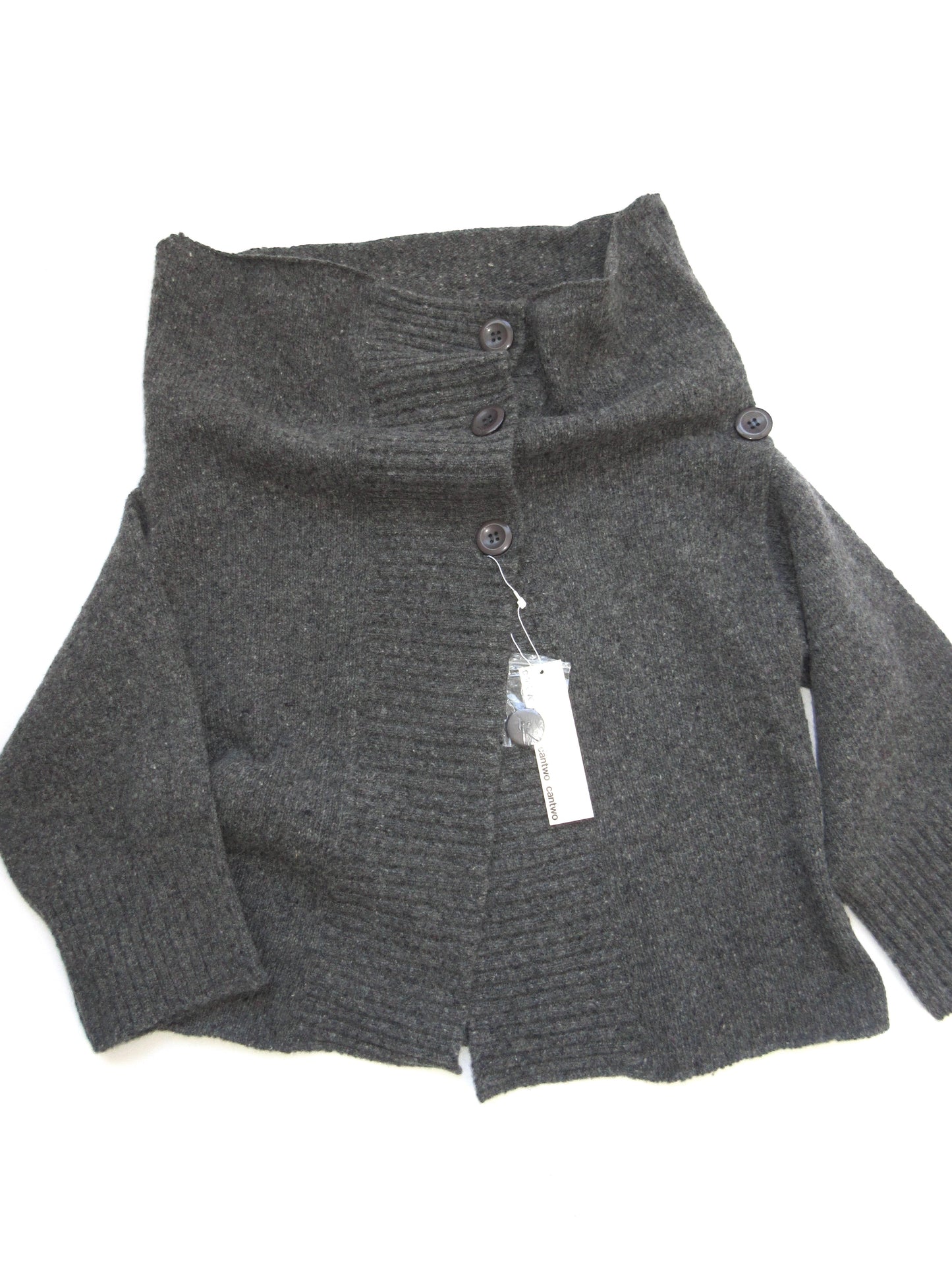 【used】unique design cardigan