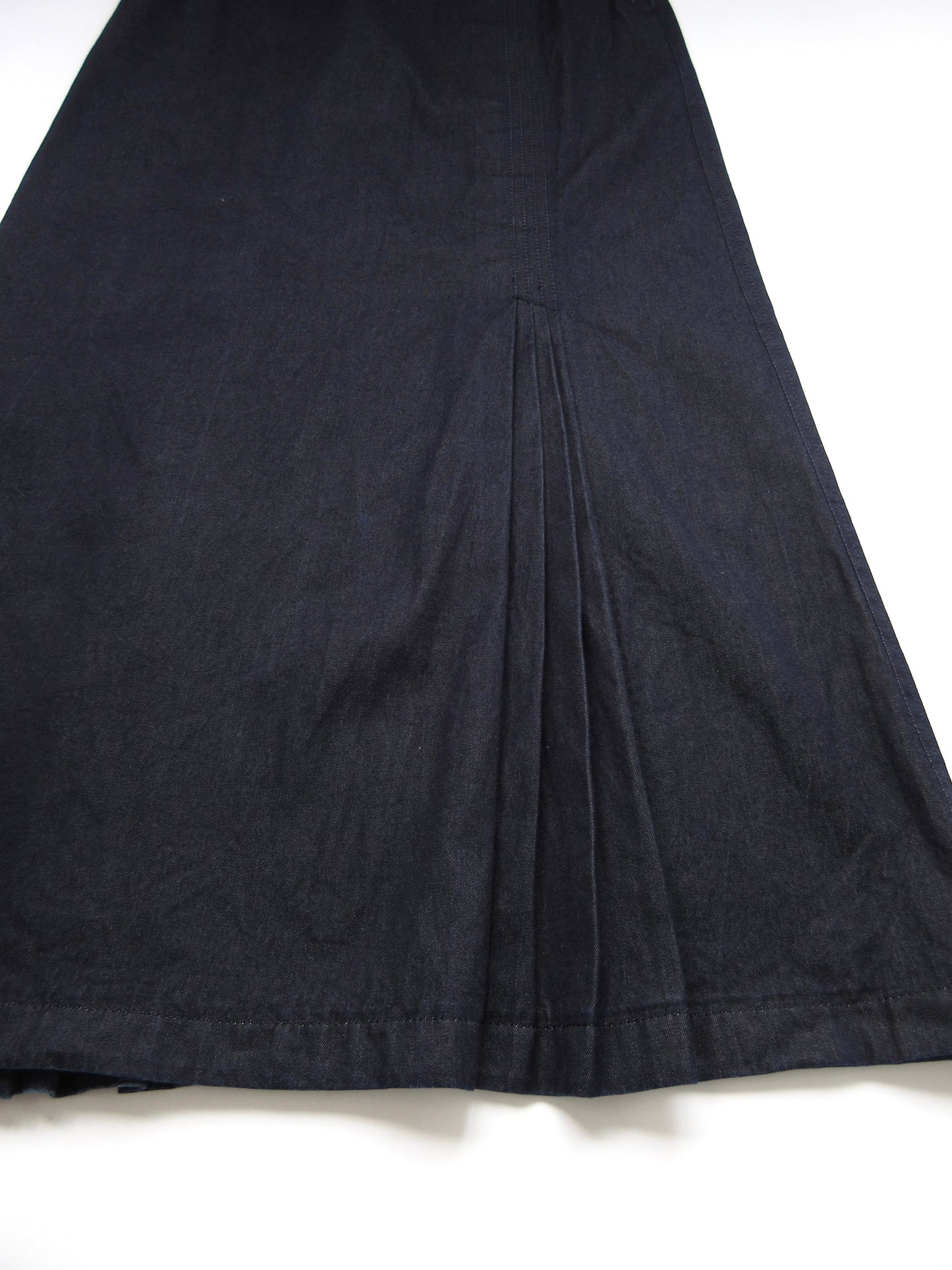 sunaokuwahara detailed denim skirt
