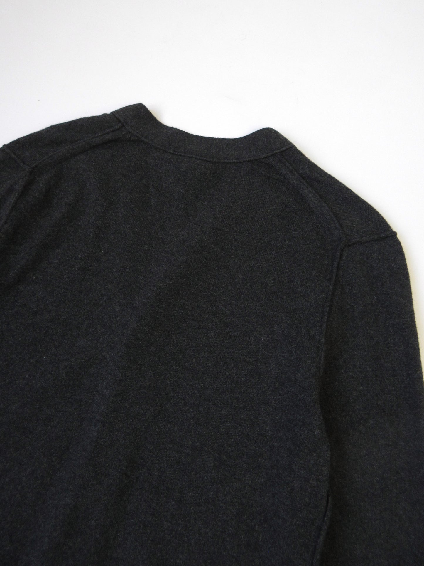 LACOSTE design charcoal cardigan