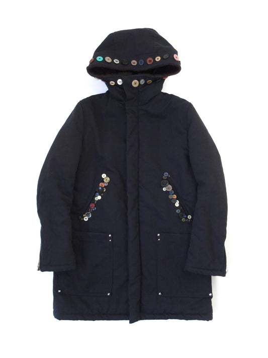 58 space debris padding coat