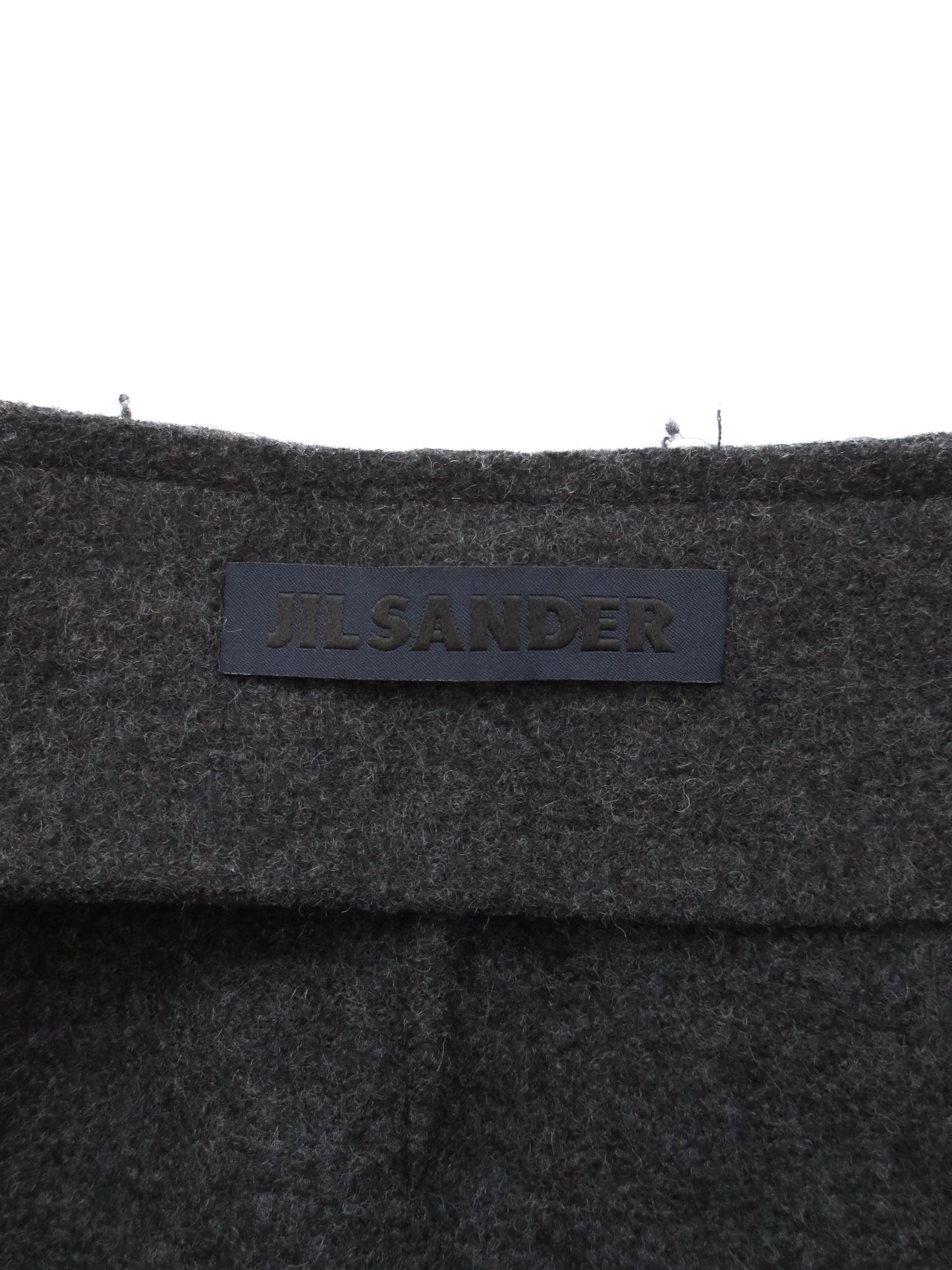 JILSANDER wool mini skirt