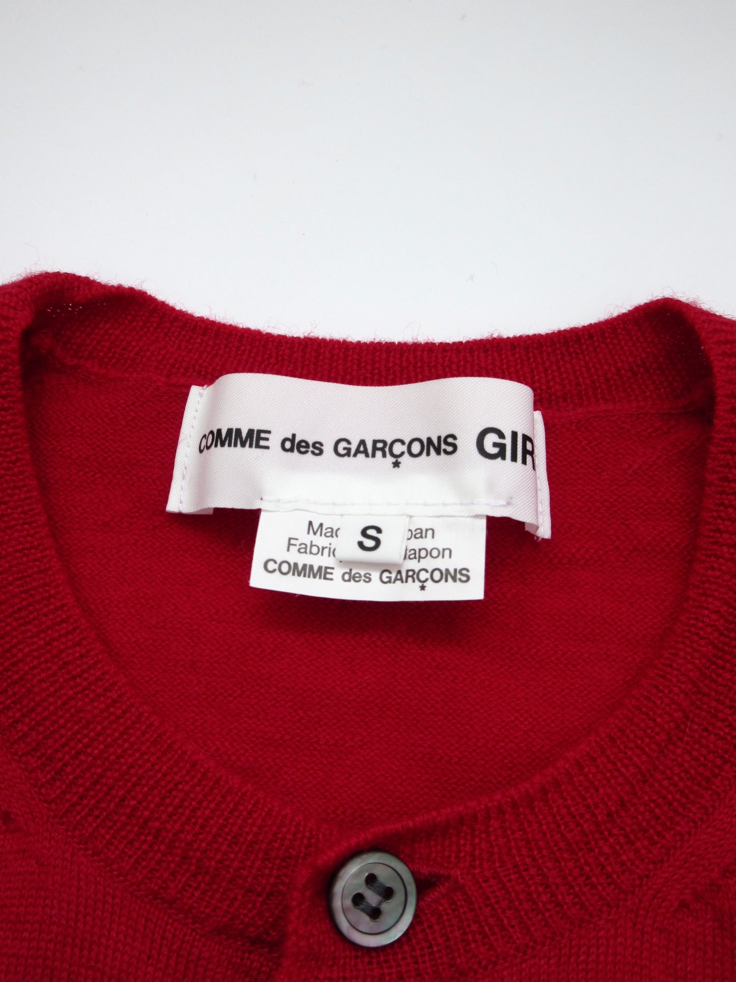 COMME des GARÇONS GIRL ribbon cardigan