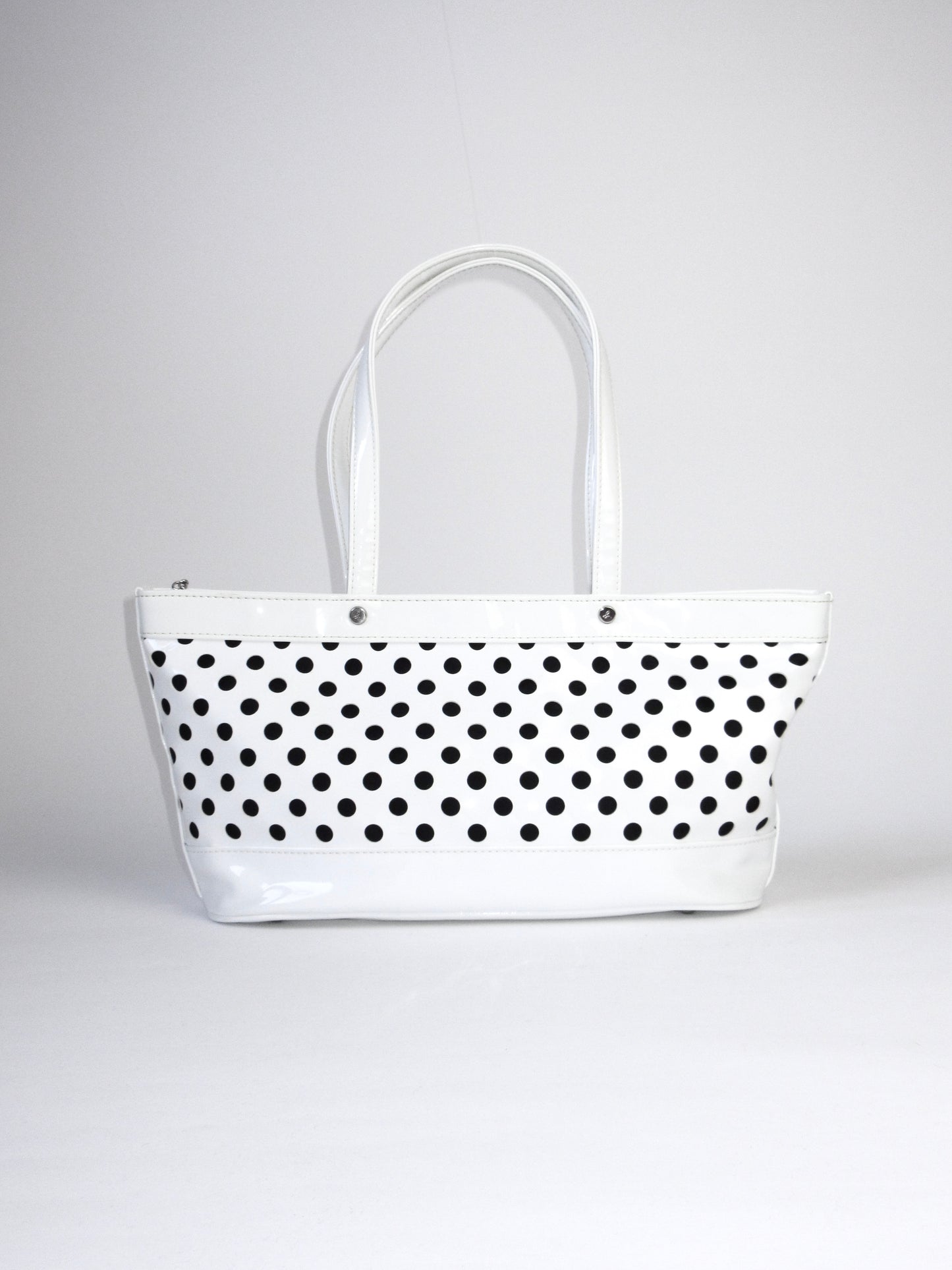 agnes b. polka dots monotone bag