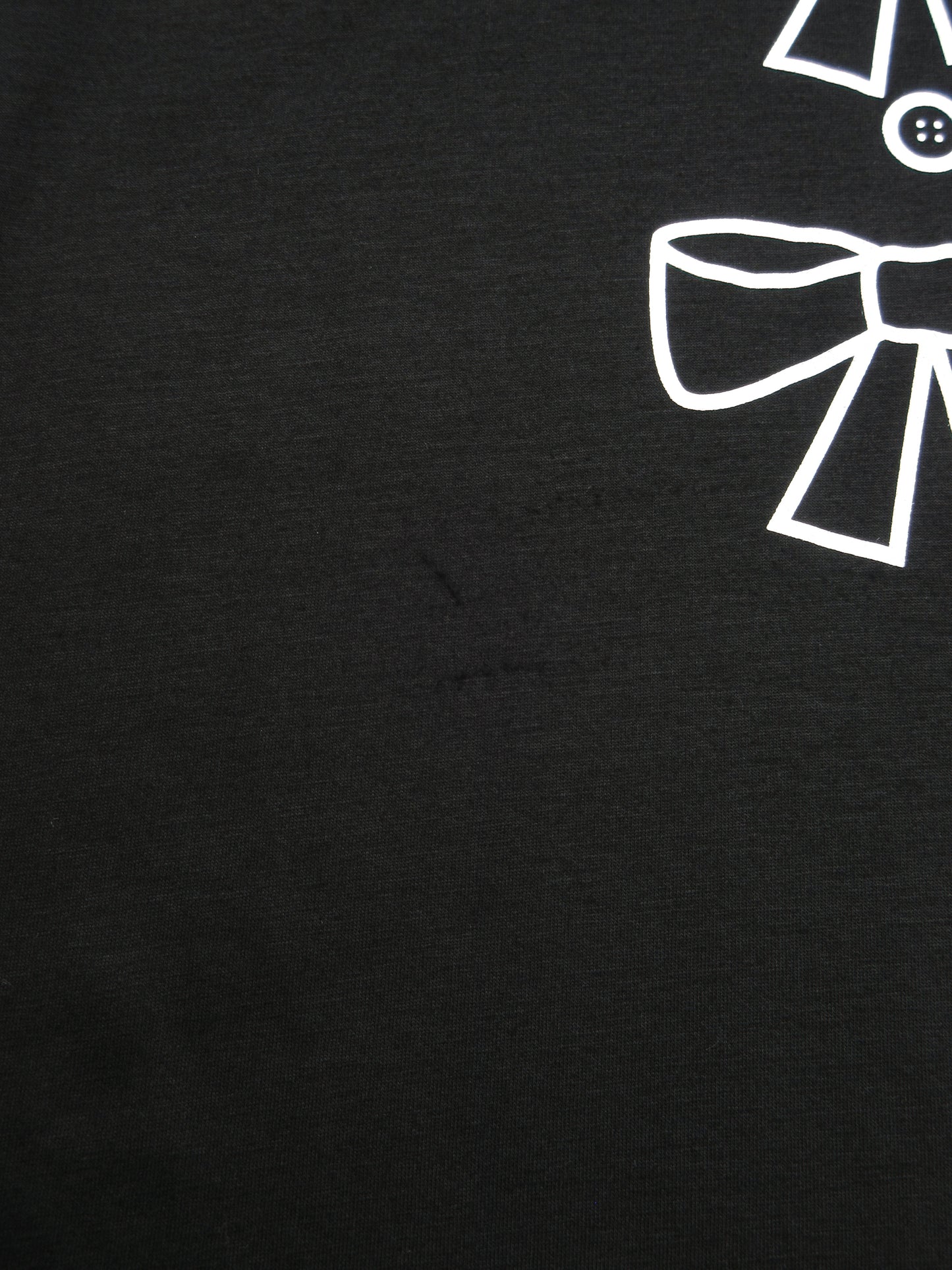 To b. by agnès b. ribbon print t-shirt