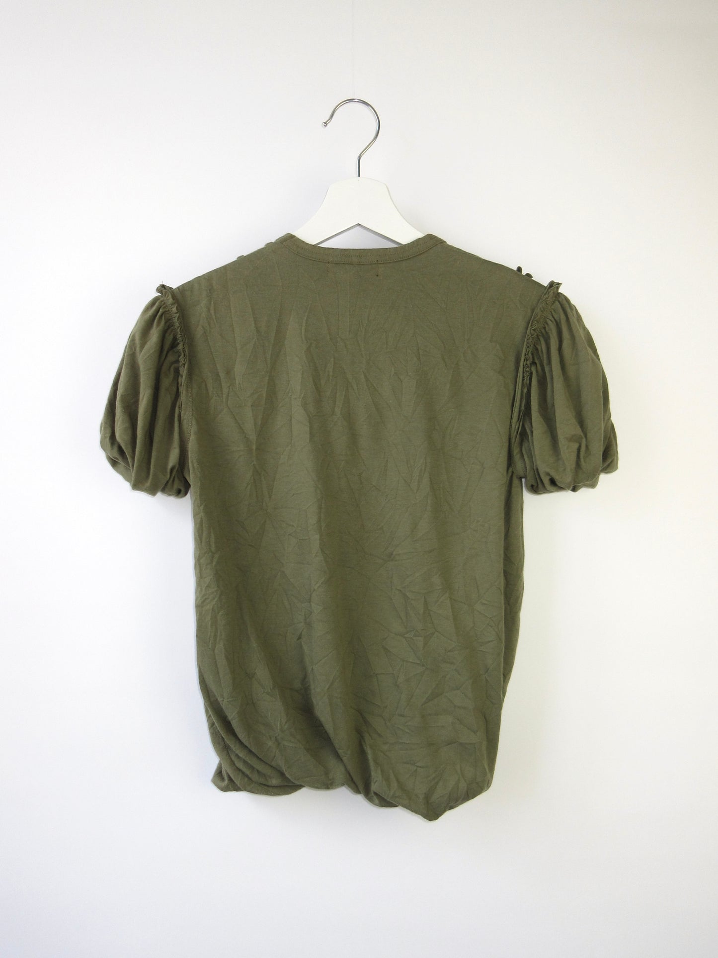 tricot comme des garcons khaki t-shirt