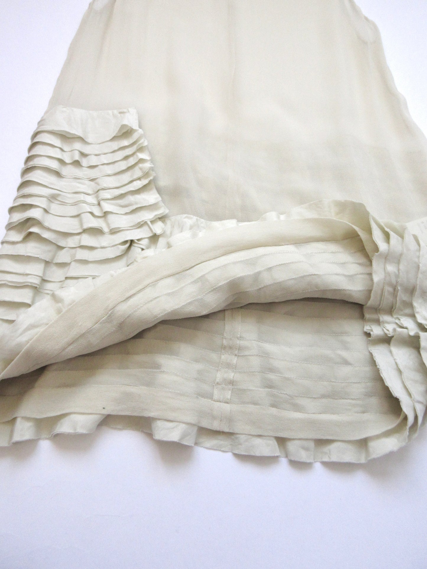 【used】3.1 Phillip Lim silk frill tunic